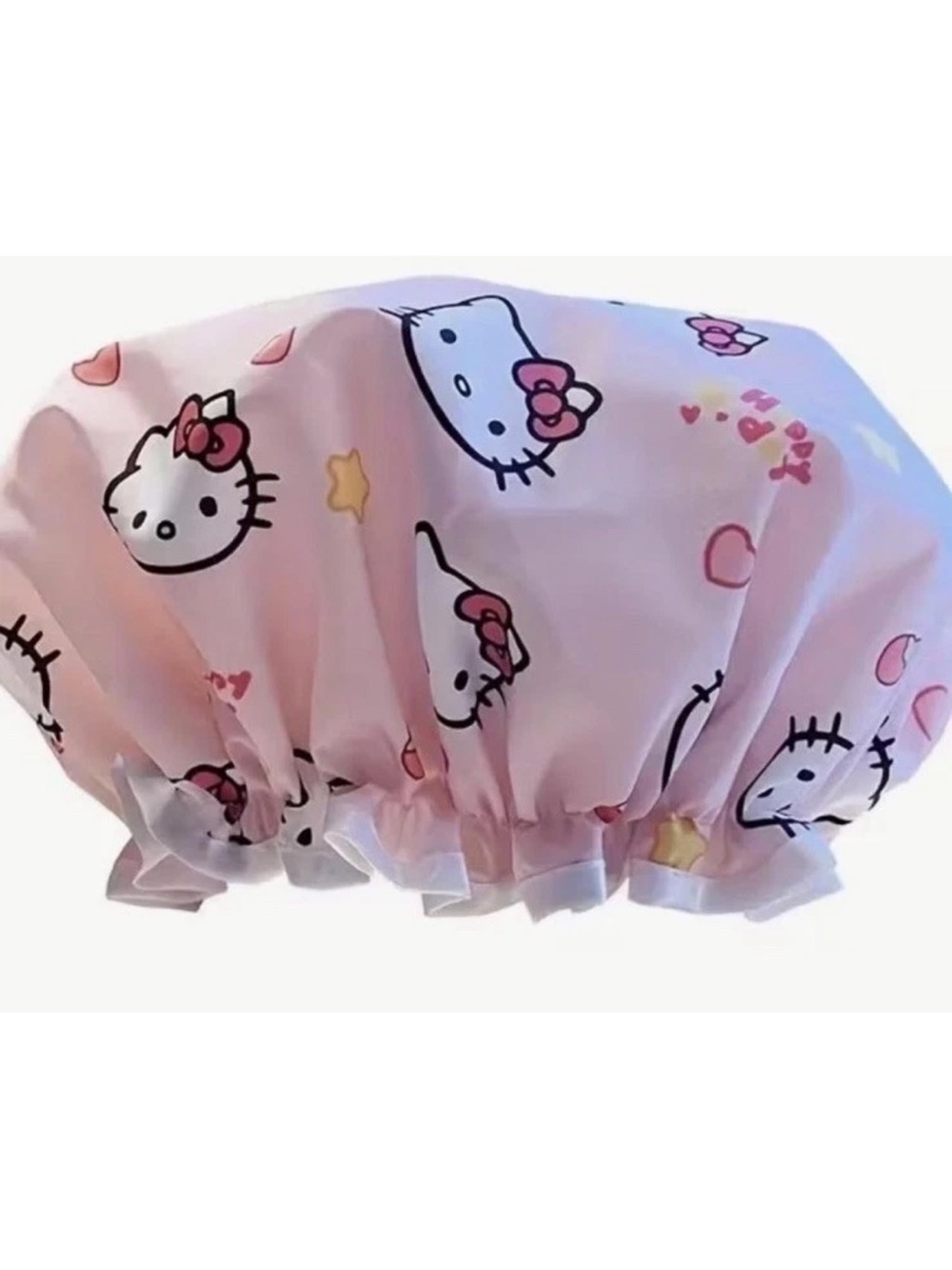 Hello Kitty Pink Kids Bath/Shower Cap with Character Print